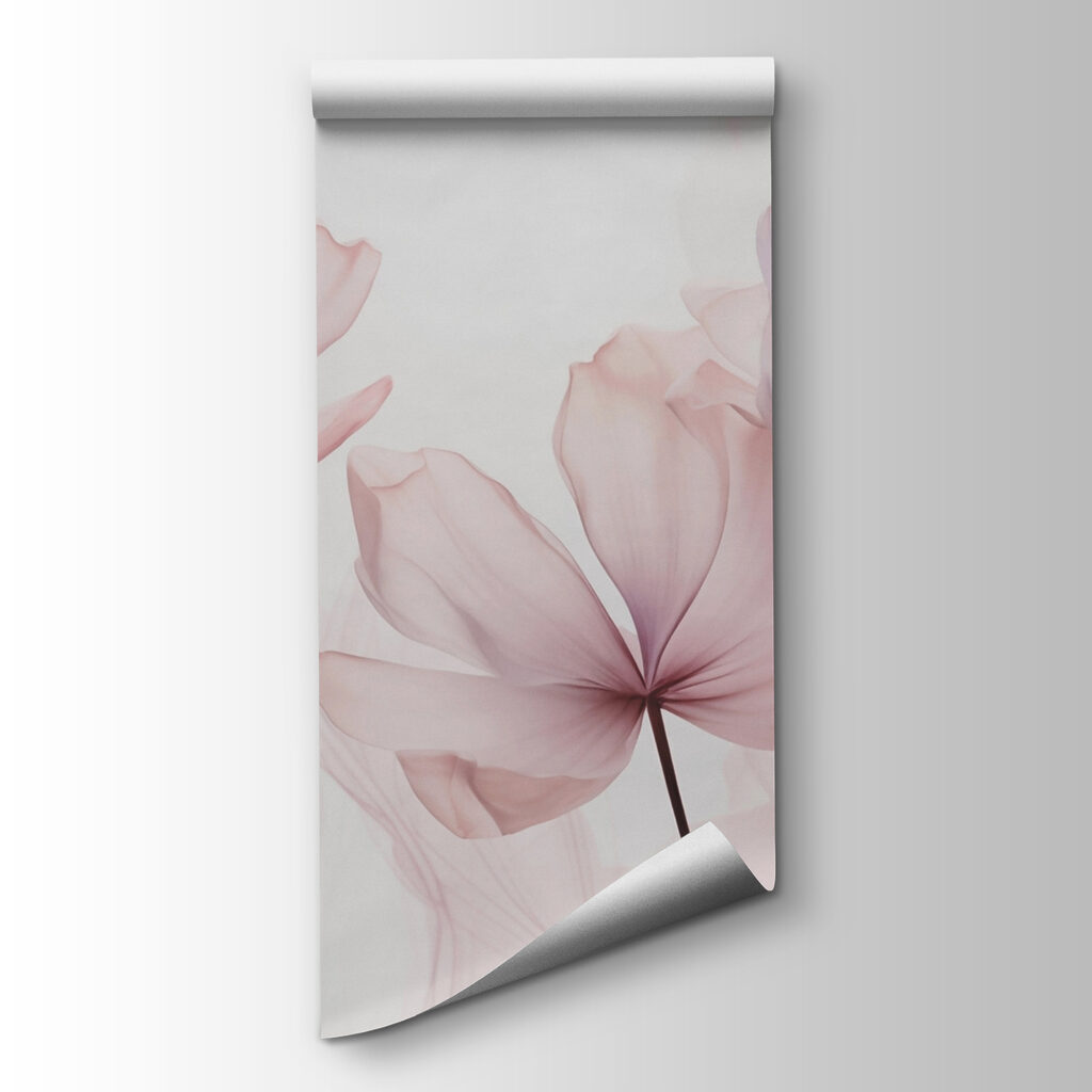 Fiori rosa su steli — vista del prodotto