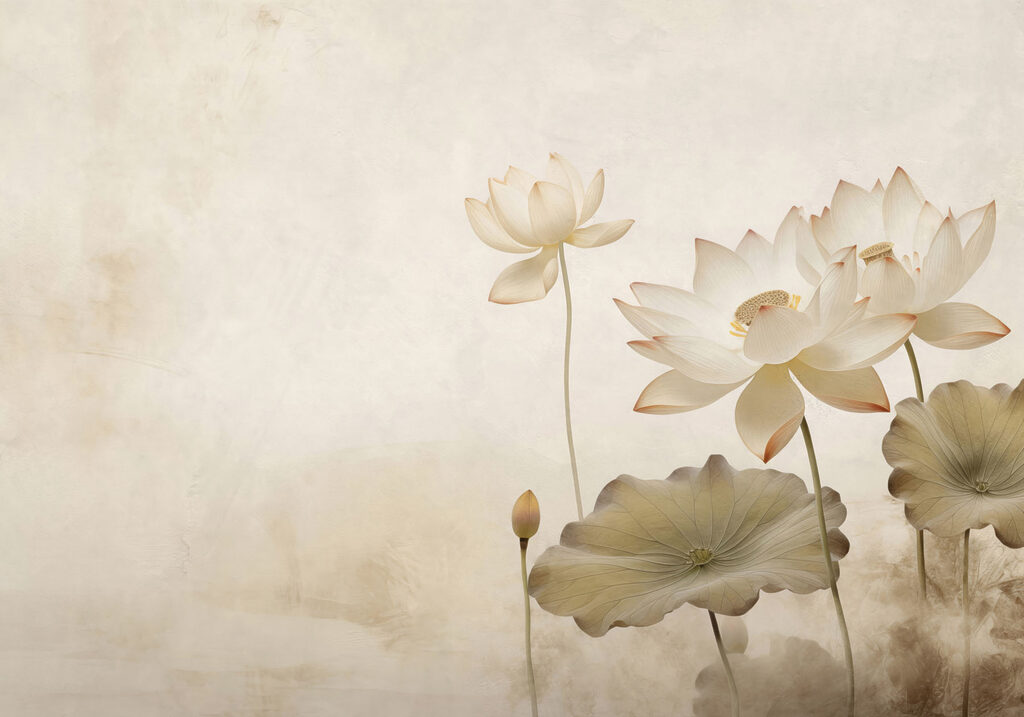 Loti su fondo invecchiato — design completo