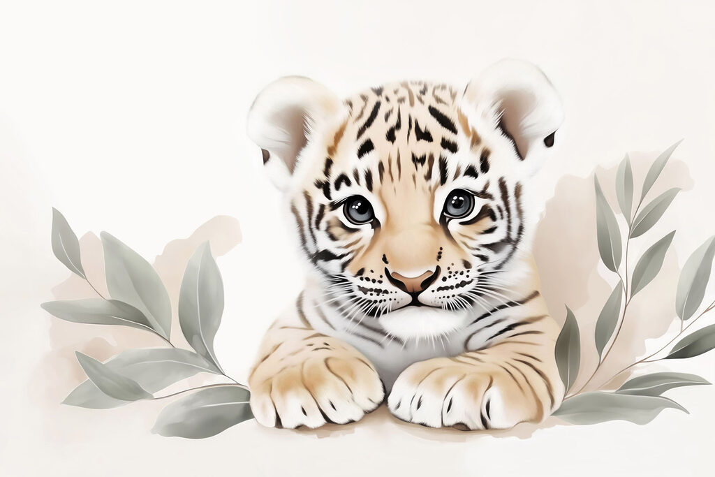 Cucciolo di tigre — design completo