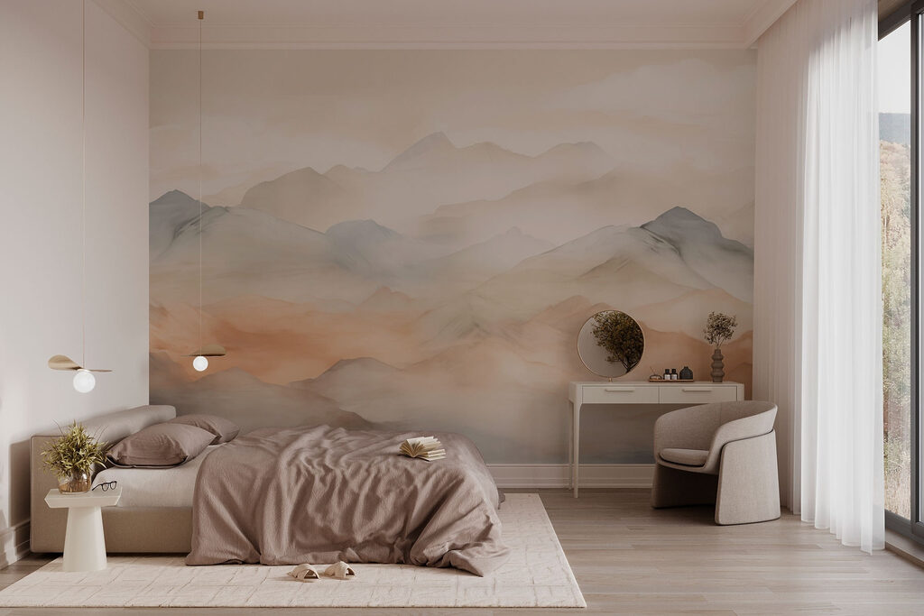 Monti in toni pastello — ambiente 2