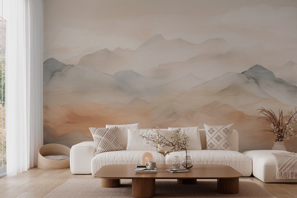 Monti in toni pastello — ambiente 3