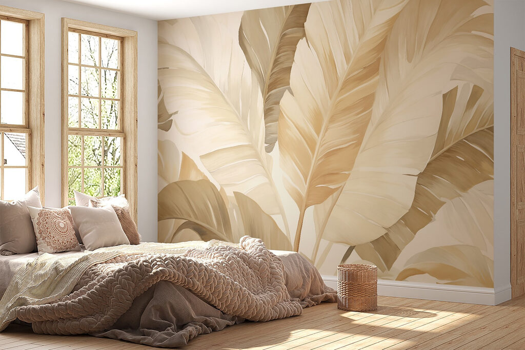 Foglie color crema — ambiente 1