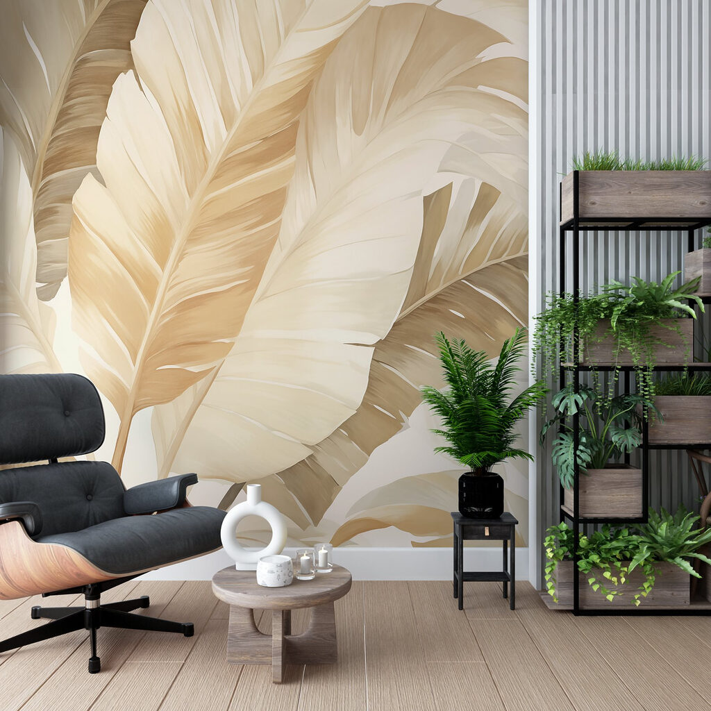 Foglie color crema — ambiente 2
