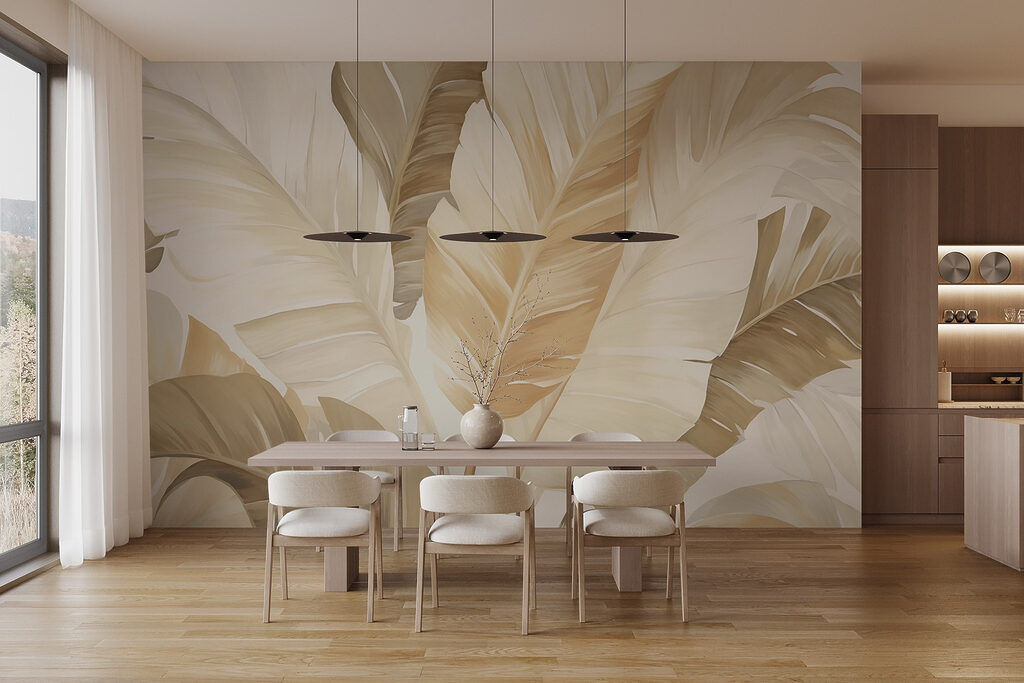 Foglie color crema — ambiente 3