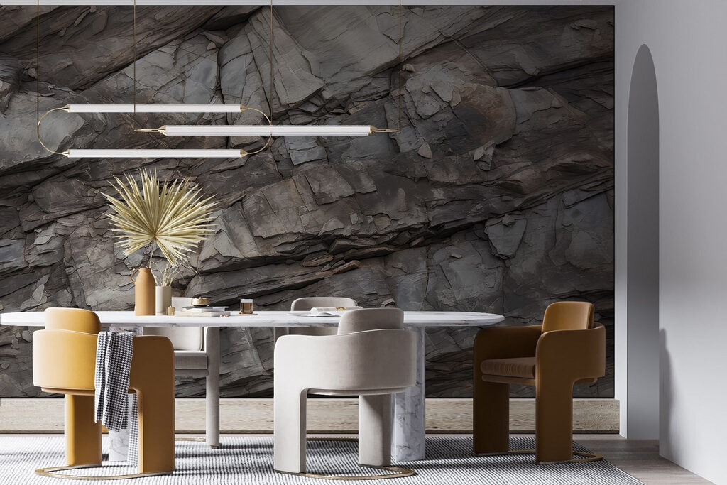 Strati di roccia grigia — ambiente 2