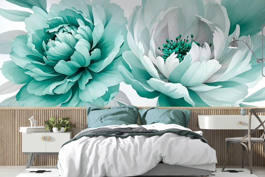 Due grandi fiori — ambiente 1