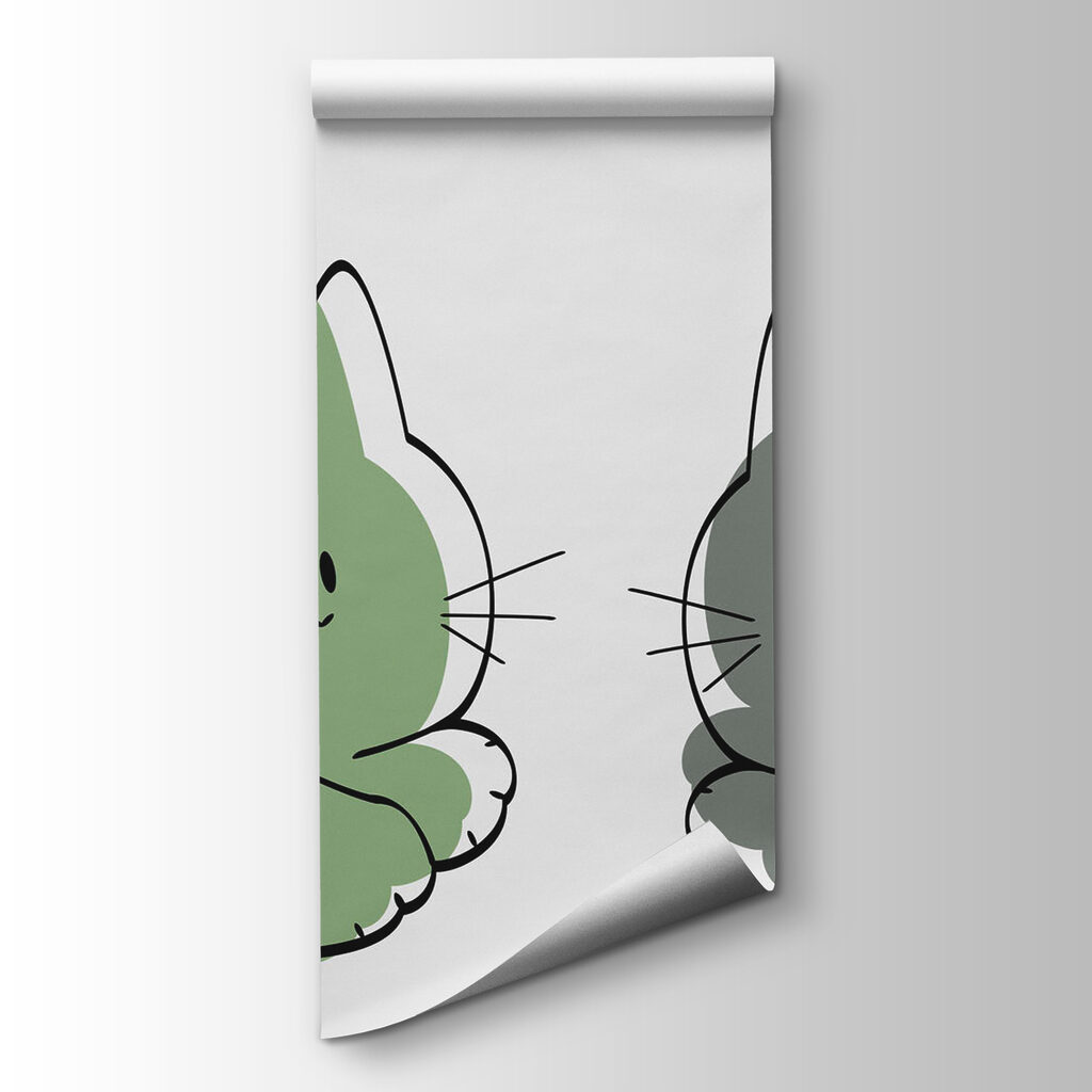Gattini che si guardano — vista del prodotto