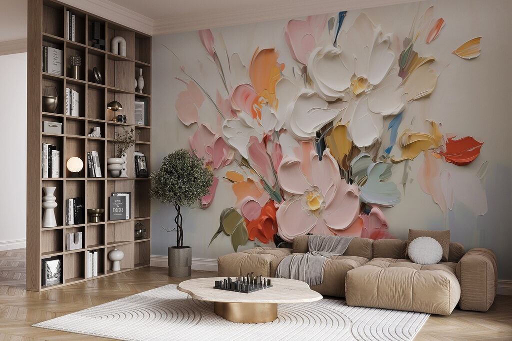 Bouquet in rilievo — ambiente 3