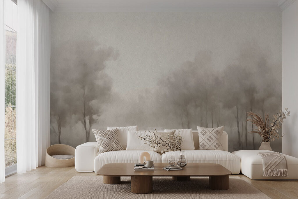 Alberi sottili e sfumati — ambiente 2