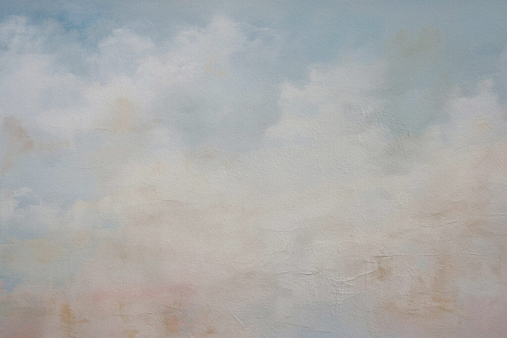Cielo di colori sfumati — design completo