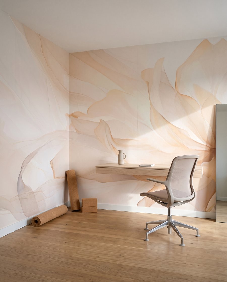 Fiore dai petali velati — ambiente 8