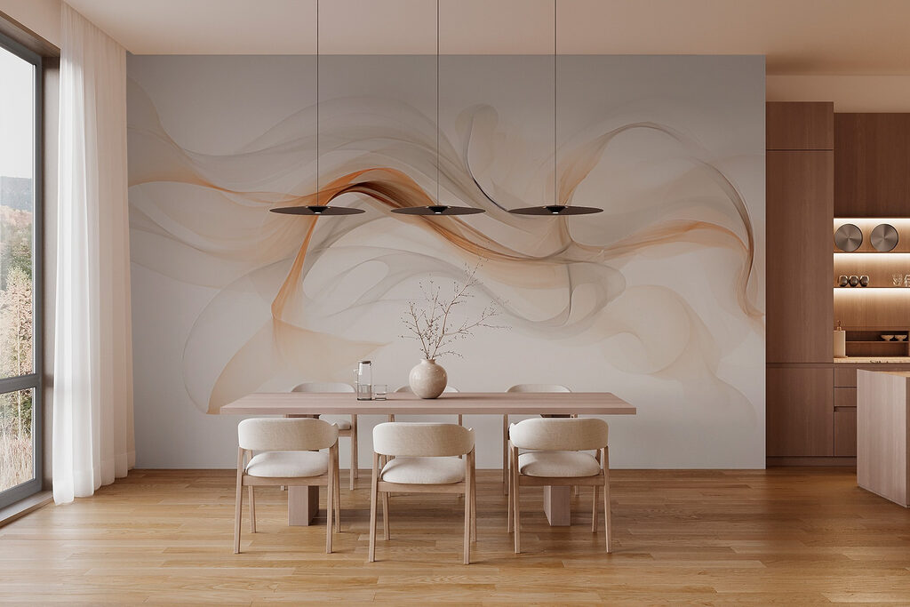 Veli sottili color ocra — ambiente 2