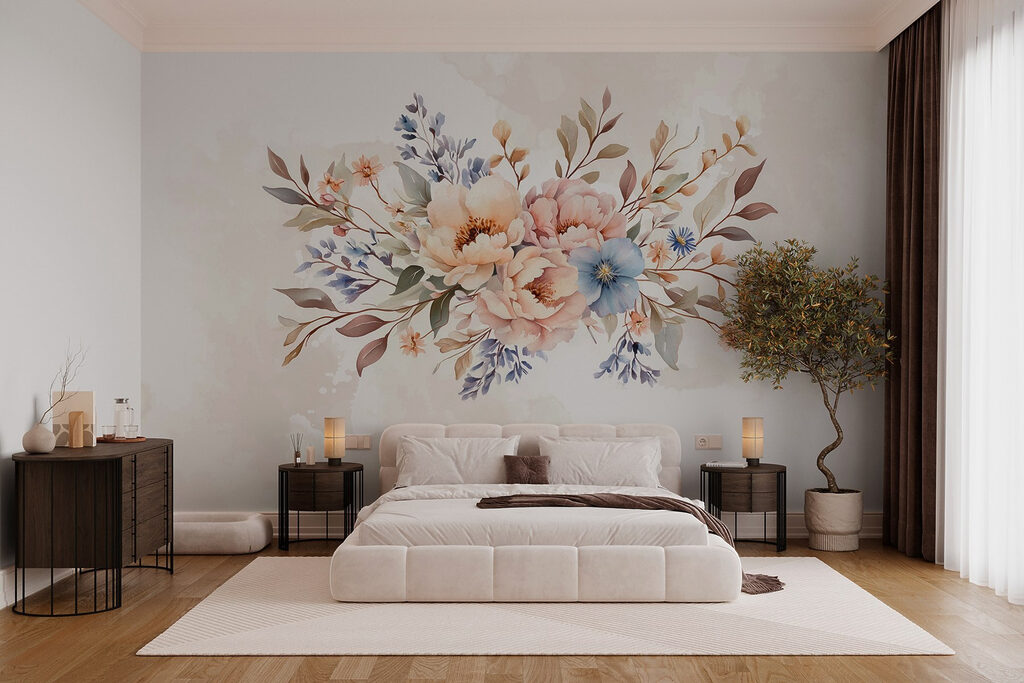 Piccolo bouquet su crema — ambiente 2
