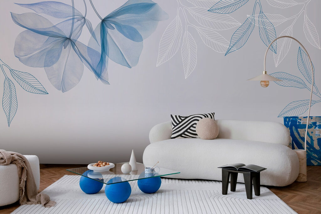 Foglie trasparenti in alto — ambiente 4