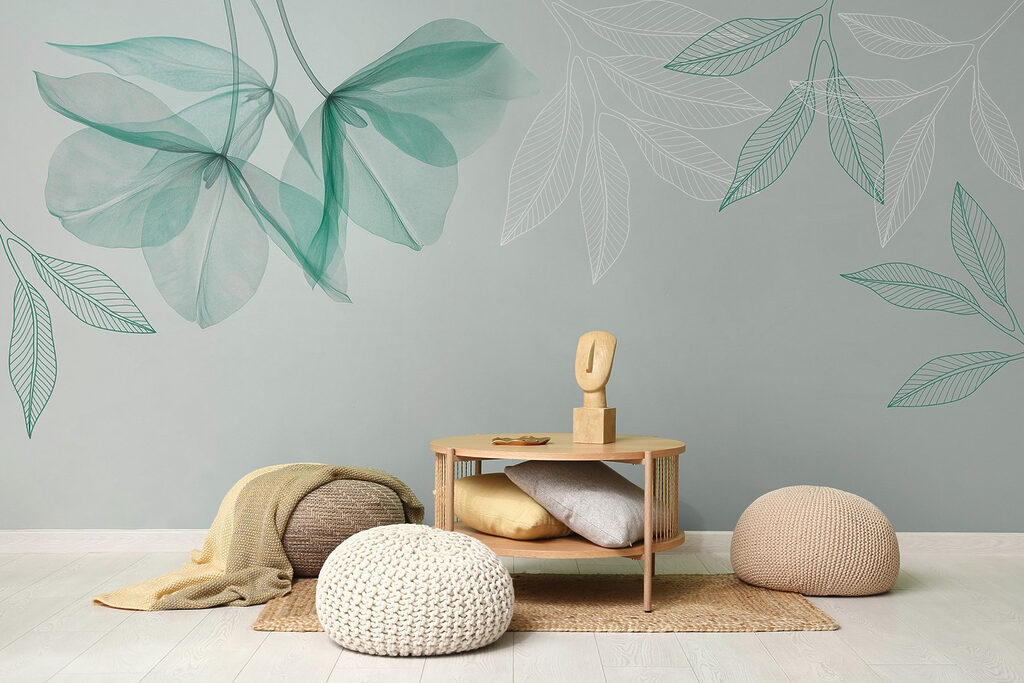 Foglie trasparenti in alto — ambiente 4