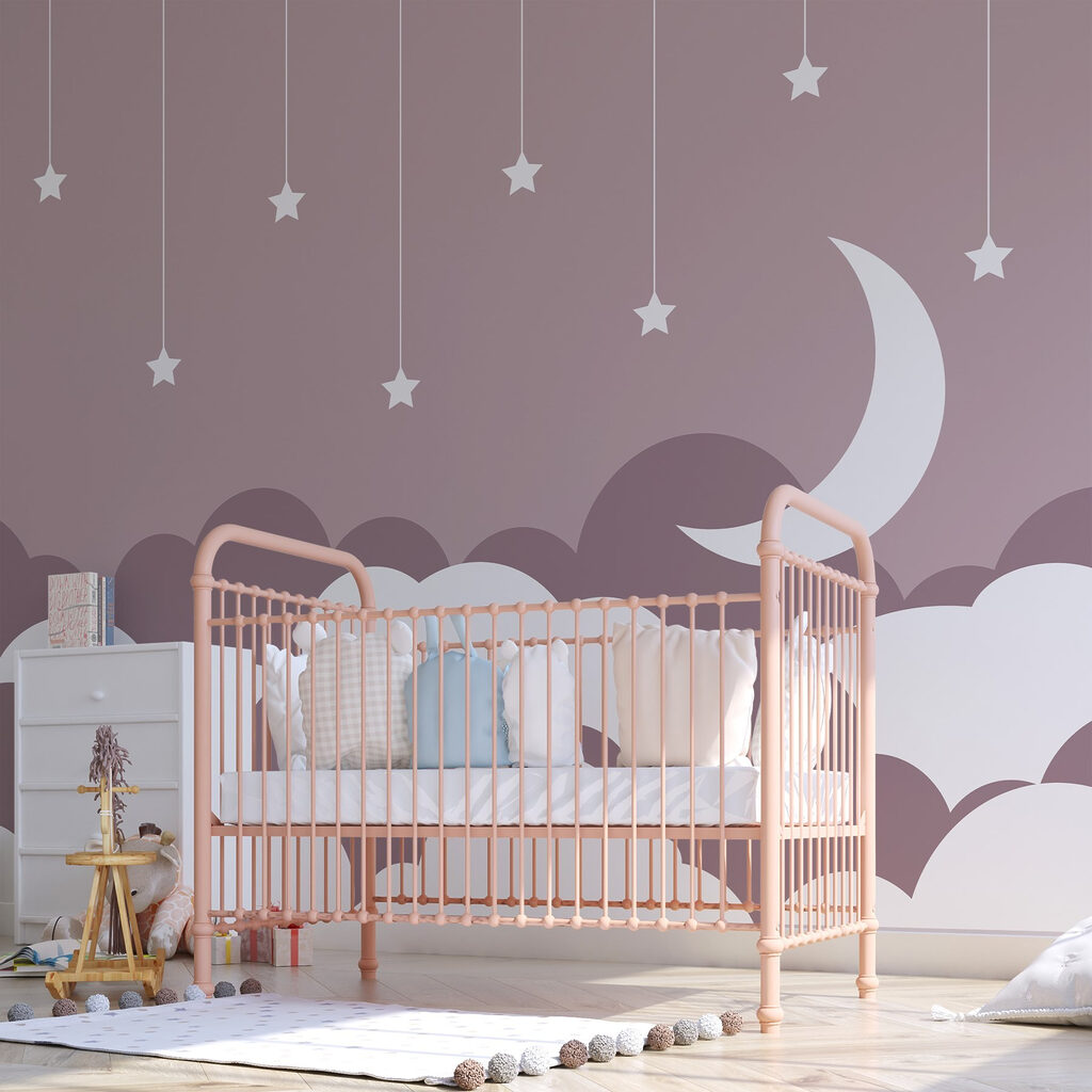 Luna tra stelle sospese — ambiente 1