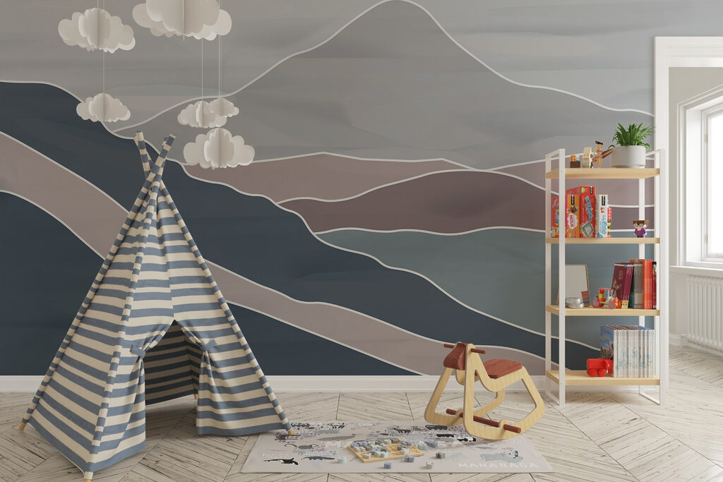 Montagne stilizzate — ambiente 2