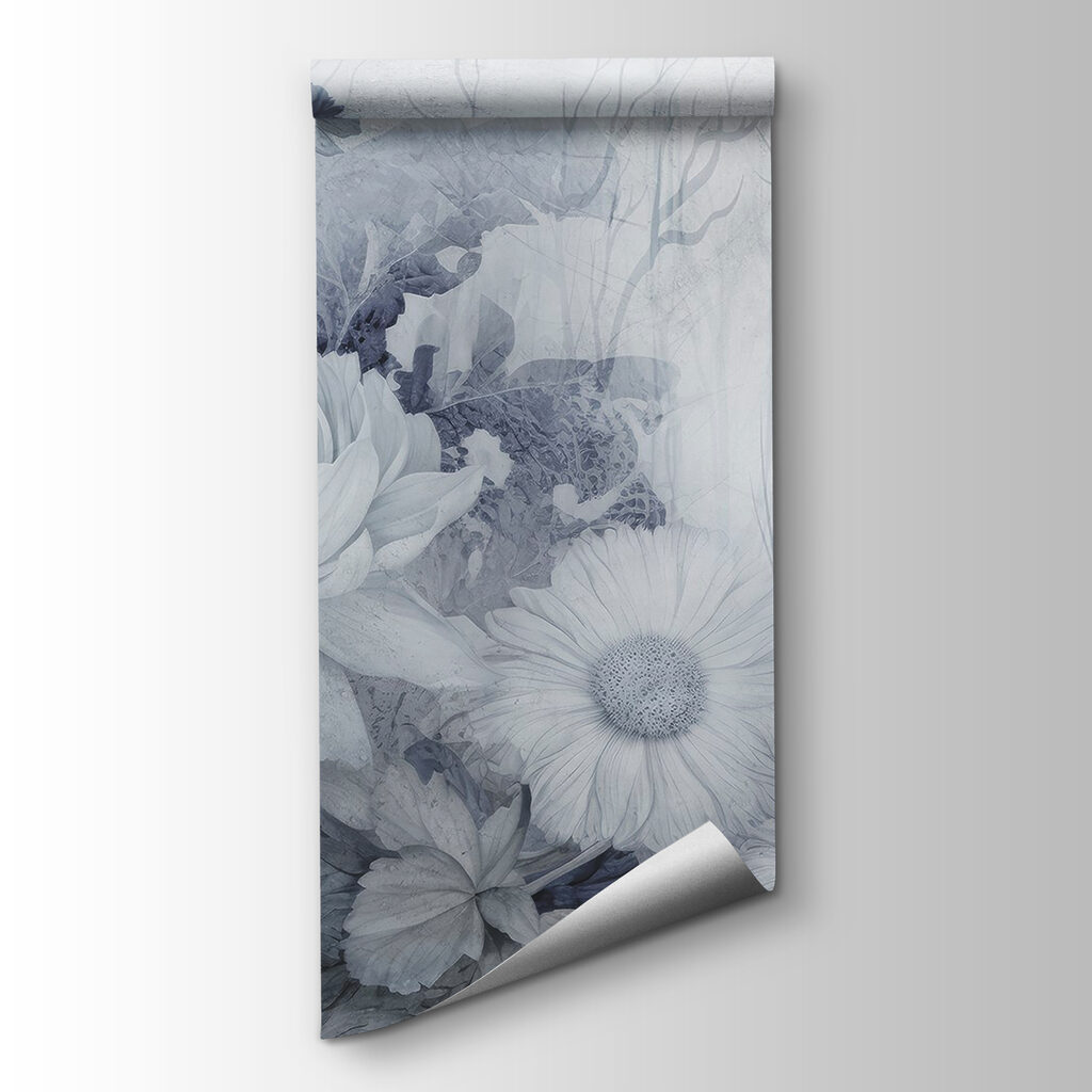 Fiori in strati dipinti — vista del prodotto