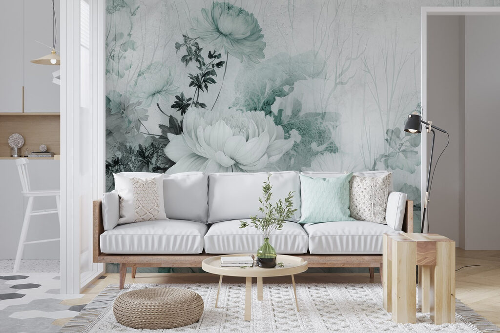 Fiori in strati dipinti — ambiente 2