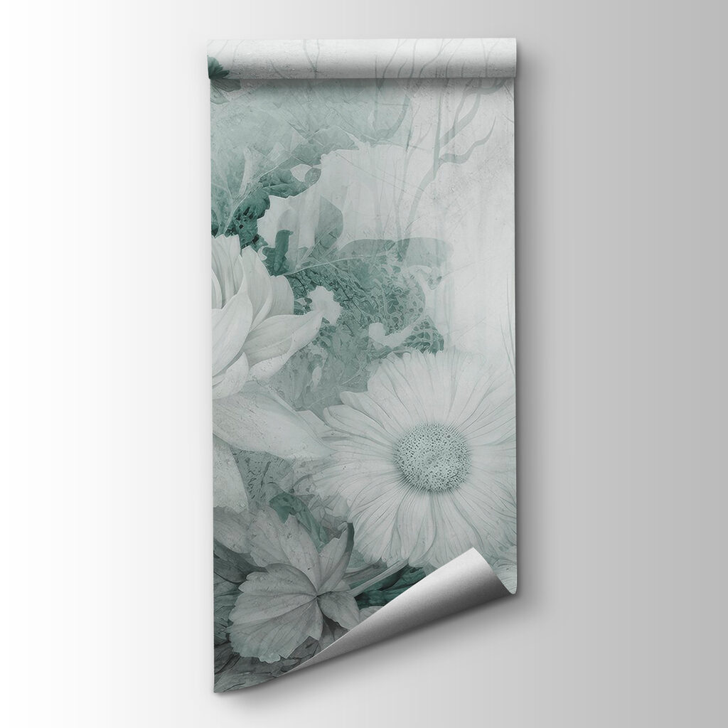 Fiori in strati dipinti — vista del prodotto