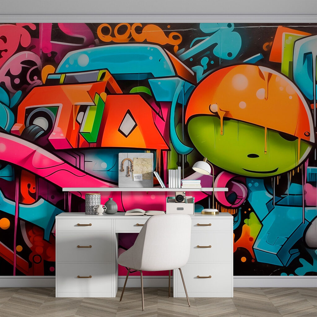 Graffiti colorato — ambiente 1
