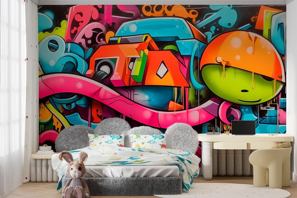 Graffiti colorato — ambiente 3