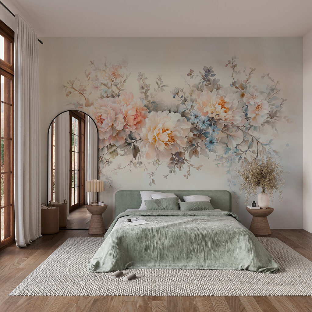Bouquet in tenui colori — ambiente 2