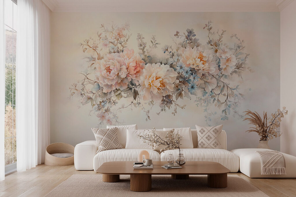 Bouquet in tenui colori — ambiente 4