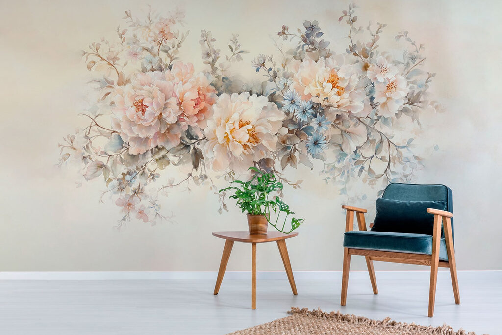 Bouquet in tenui colori — ambiente 5