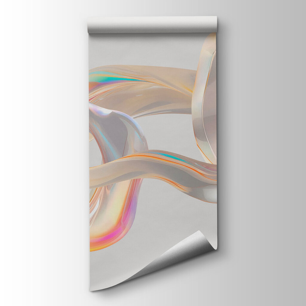 Anelli con riflessi arcobaleno — vista del prodotto