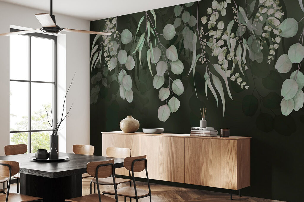 Fronde sospese sul buio — ambiente 3
