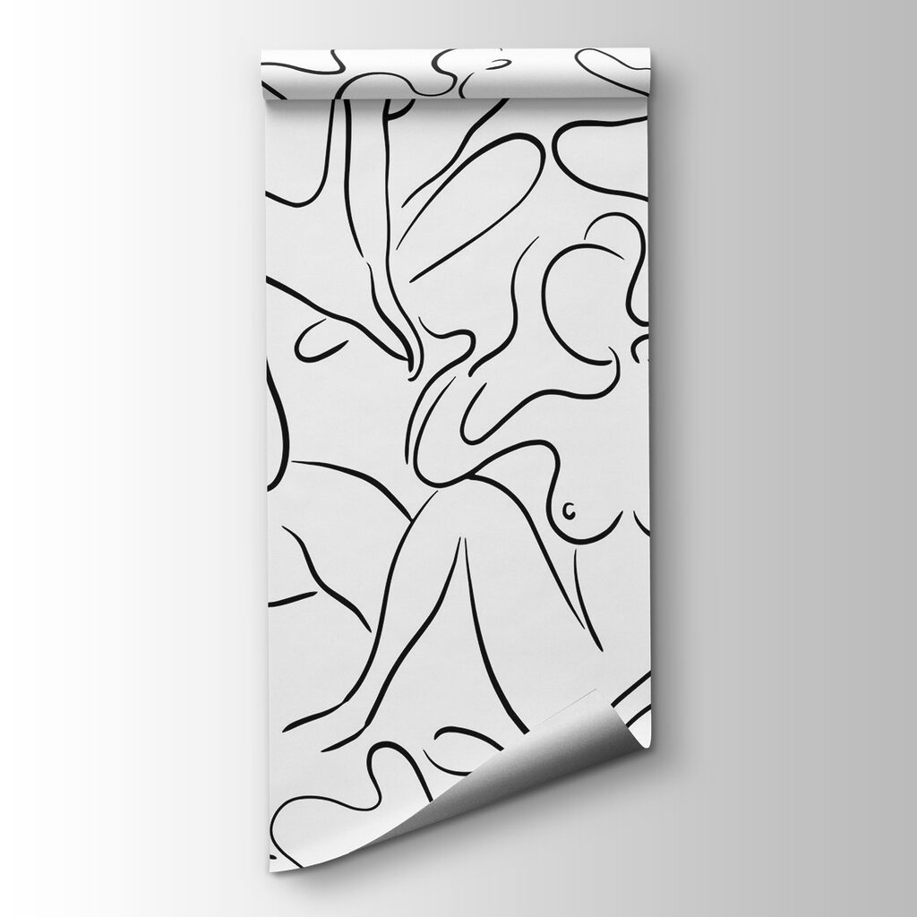 Donne sedute in linee — vista del prodotto