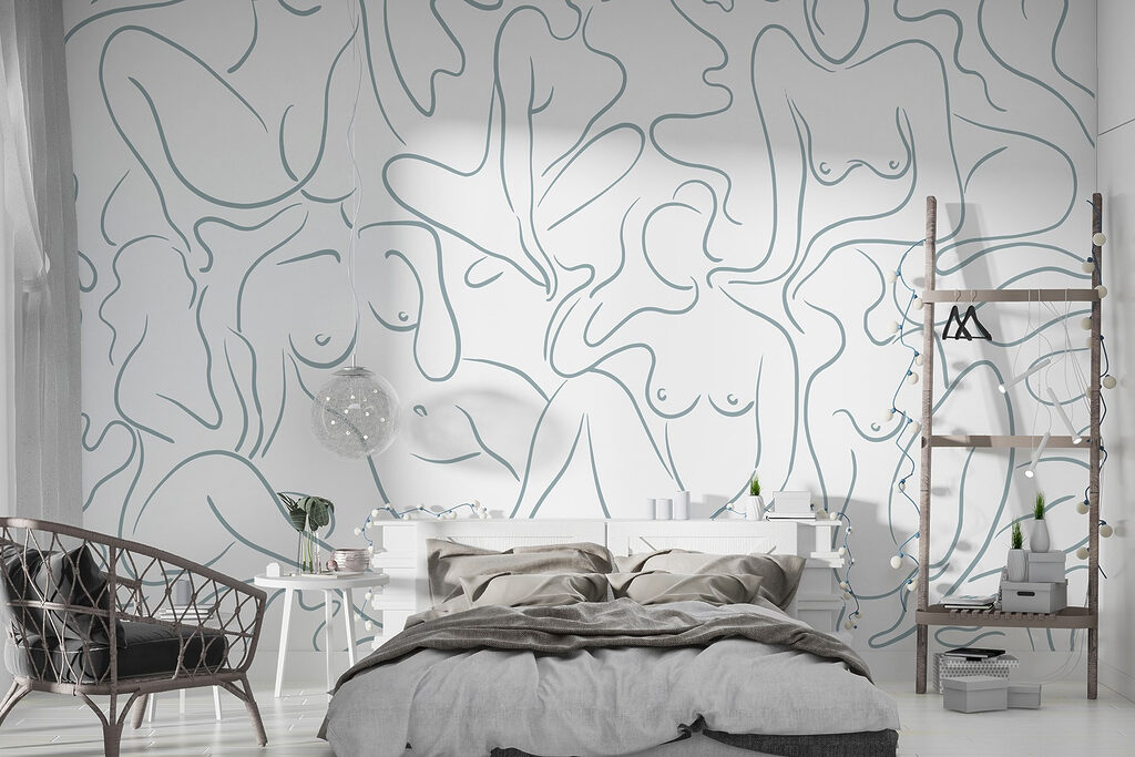Donne sedute in linee in un ambiente