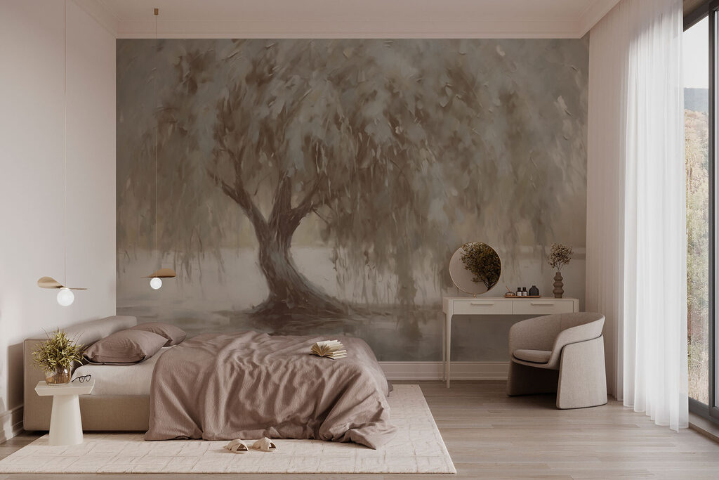 Albero sull’acqua quieta — ambiente 2