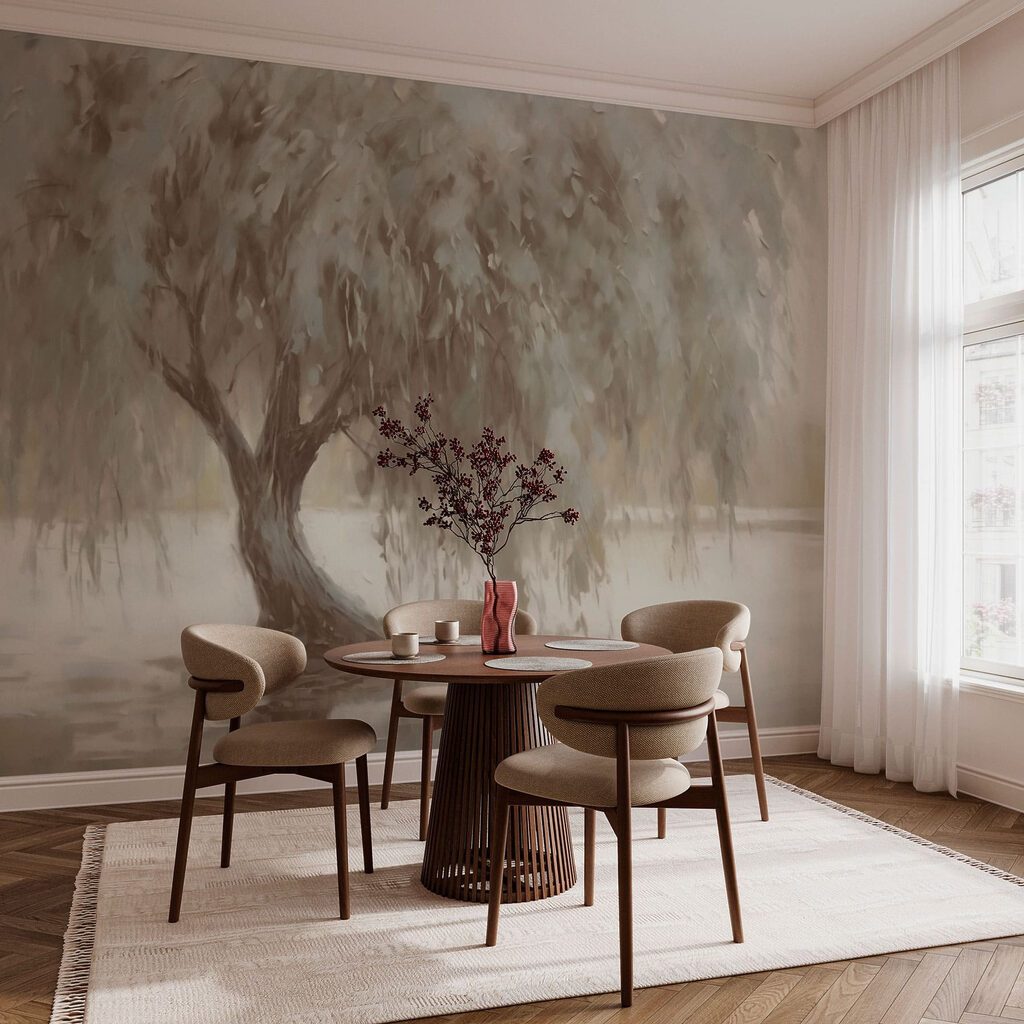 Albero sull’acqua quieta — ambiente 3