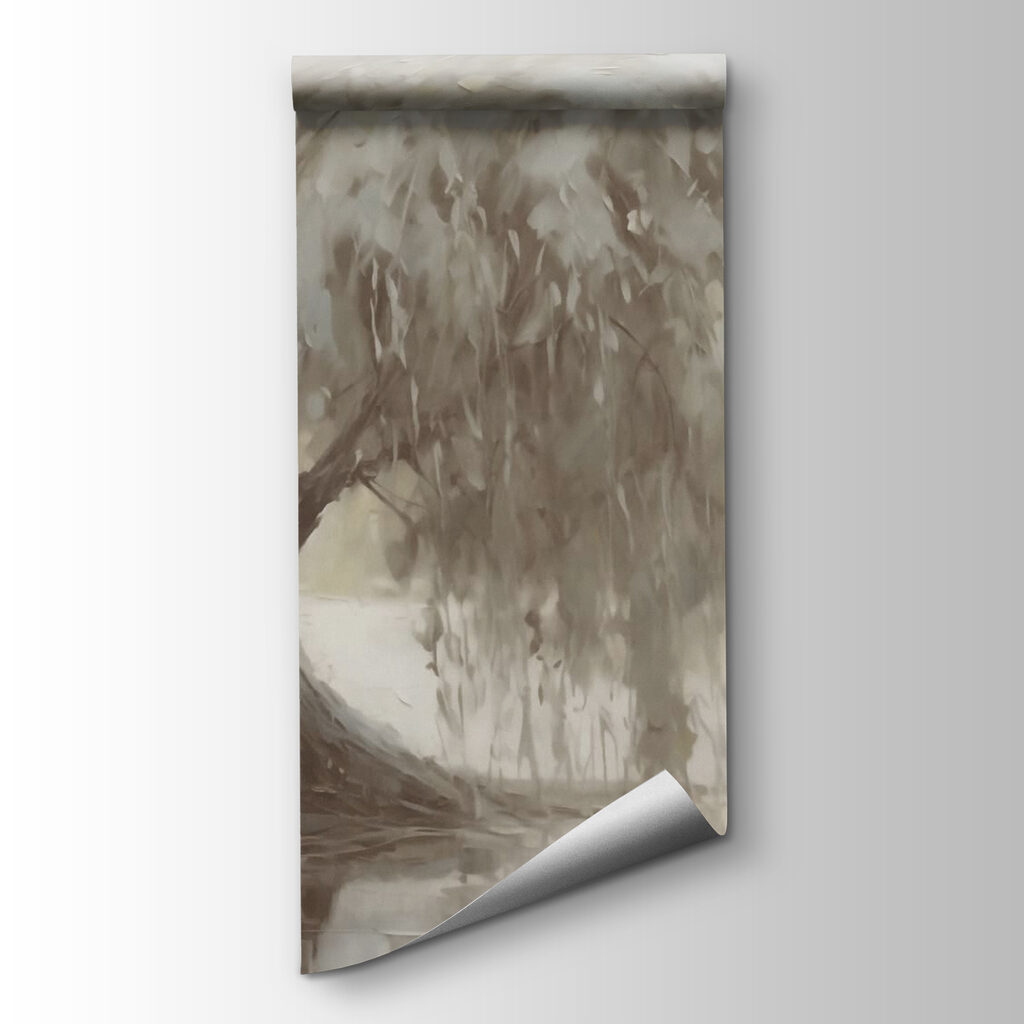 Albero sull’acqua quieta — vista del prodotto