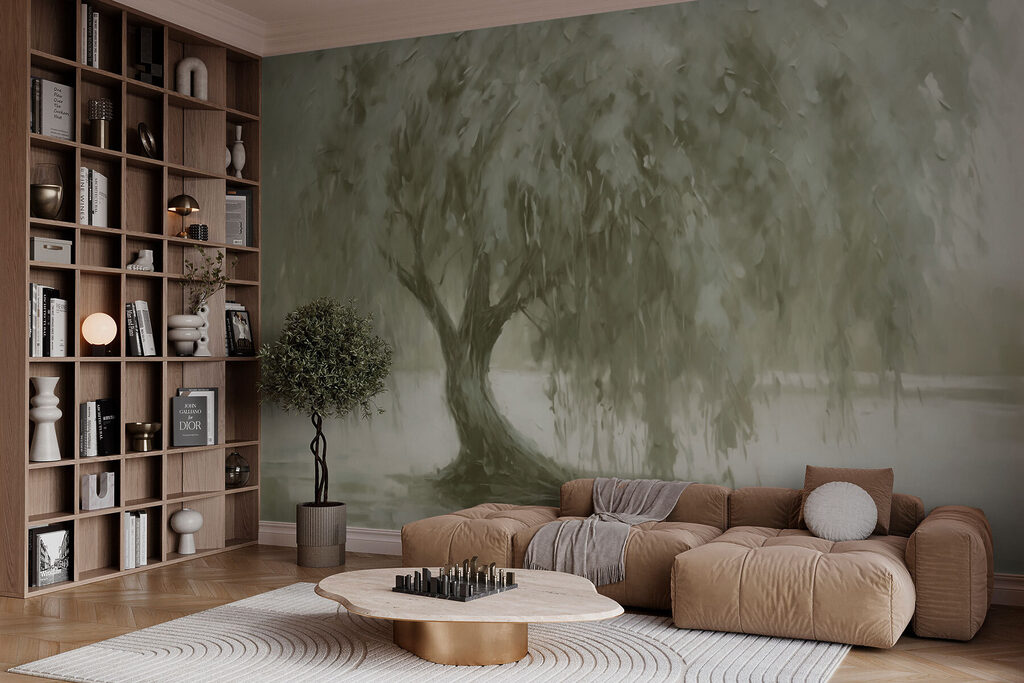 Albero sull’acqua quieta — ambiente 2