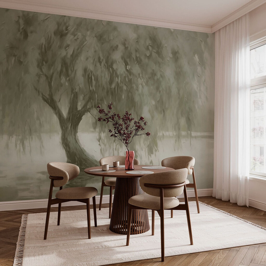 Albero sull’acqua quieta — ambiente 3