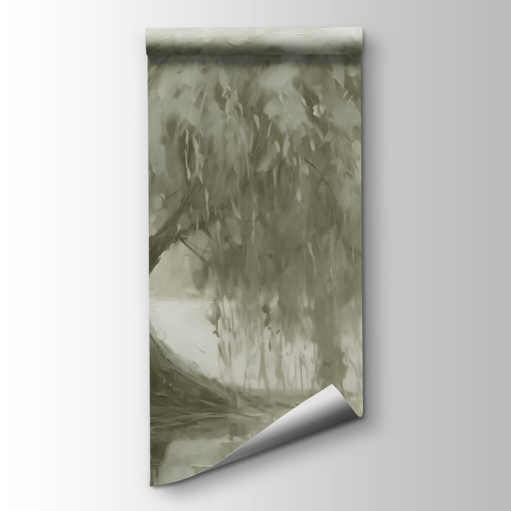 Albero sull’acqua quieta — vista del prodotto