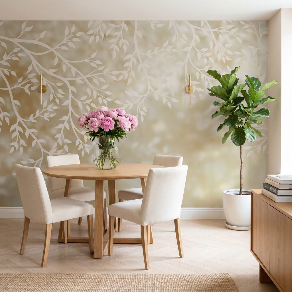 Foglie chiare nella luce — ambiente 1