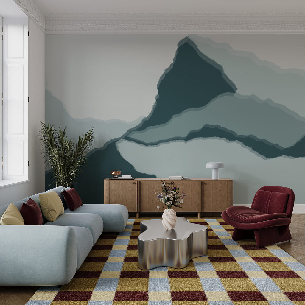 Montagne a strati grigio-azzurri — ambiente 1