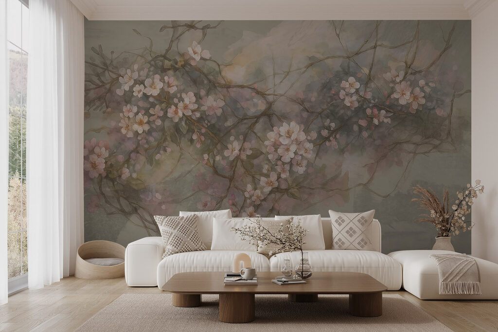 Rami sinuosi in fiore — ambiente 2