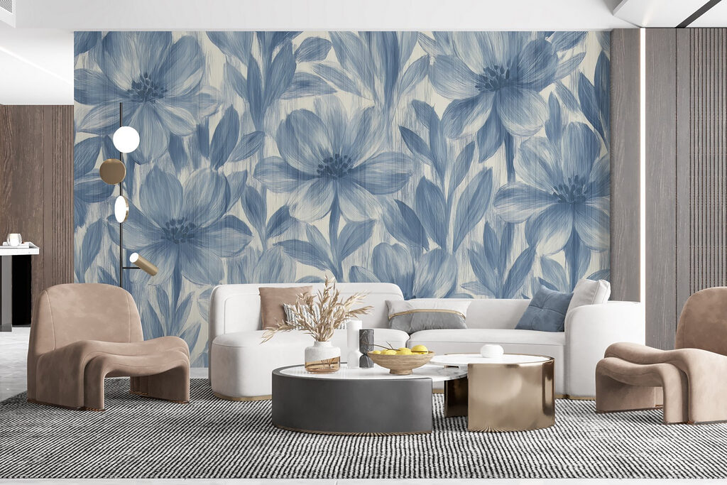 Fiori con foglie trasparenti — ambiente 1