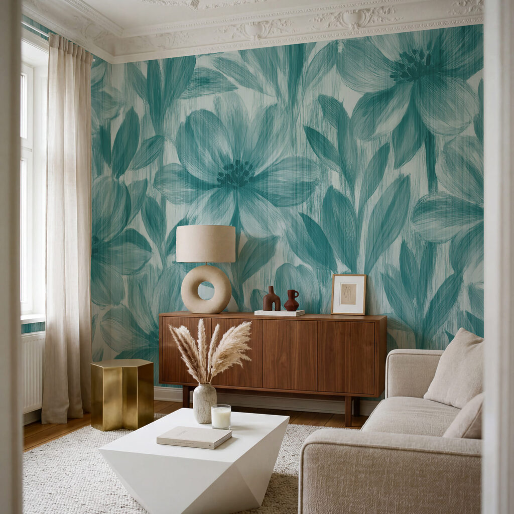 Fiori con foglie trasparenti — ambiente 1