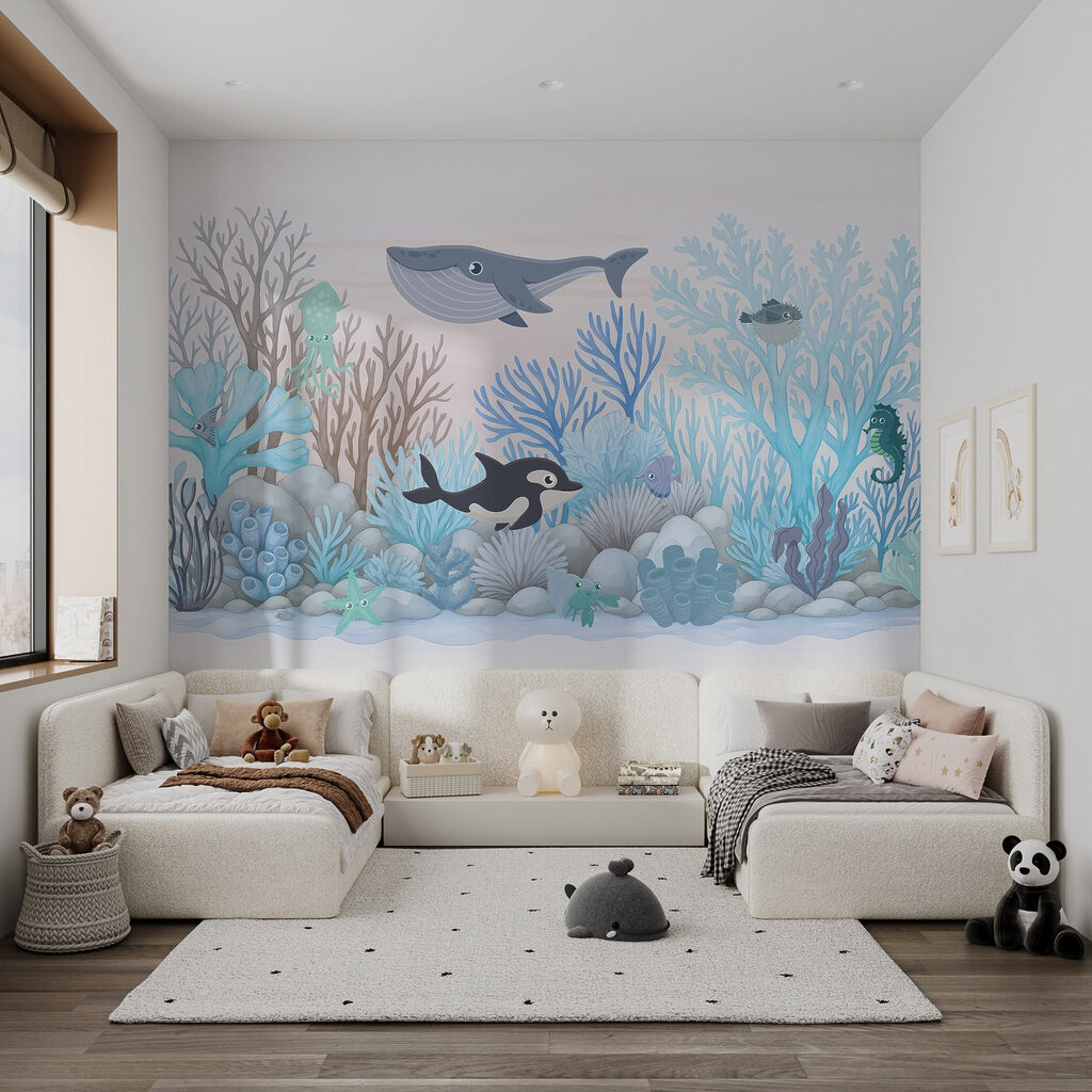 Balene tra i coralli — ambiente 3