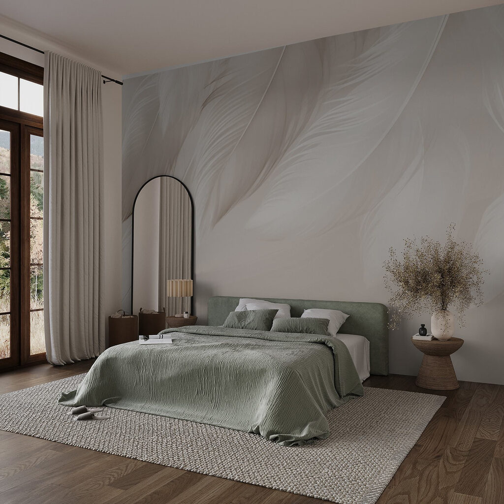 Piume in morbide pieghe — ambiente 2