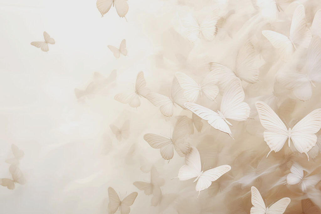 Farfalle nella foschia — design completo
