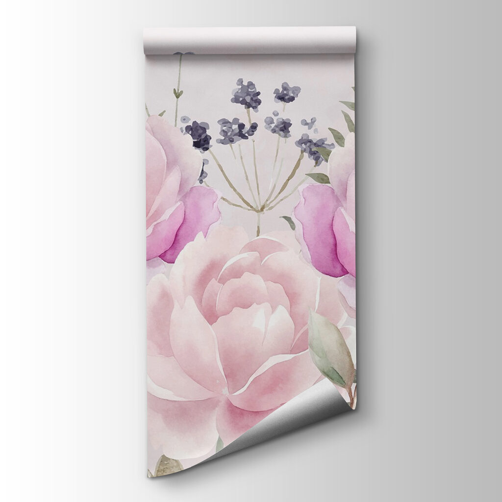 Peonie rosa tra fiori — vista del prodotto