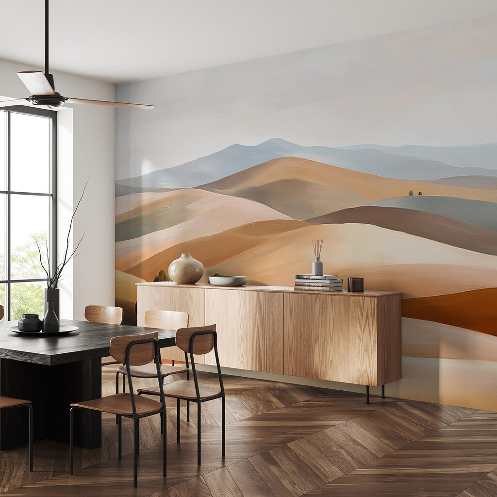 Alberi tra le colline — ambiente 4