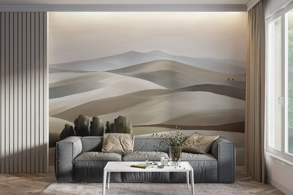 Alberi tra le colline — ambiente 2